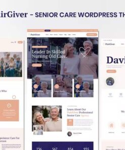 PairGiver – Senior Care WordPress Theme