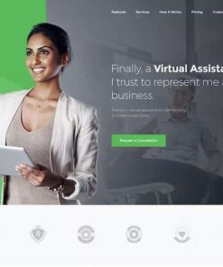 Revirta – Personal Virtual Assistant & Secretary WordPress Theme