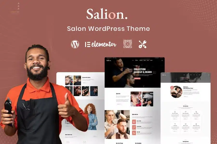 Salion – Hair Salon WordPress Theme