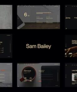 Sam Bailey – Personal CV Resume WordPress Theme