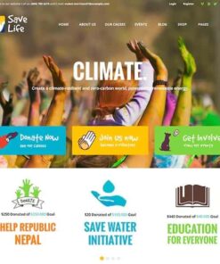 Save Life – Non-Profit, Charity & Donations WordPress Theme