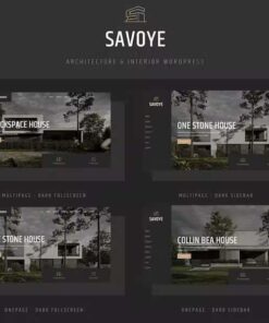 Savoye – Architecture & Interior WordPress Theme