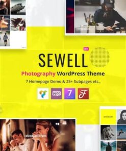Sewell – Photography WordPress Theme