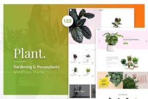 Spring Plants – Gardening & Houseplants WordPress Theme