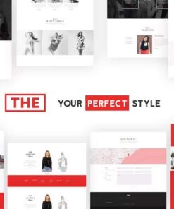 The Fashion – Model Agency One Page Beauty Theme
