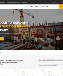 TheRoof – Construction And Architecture WordPress Theme