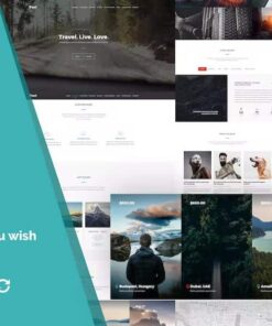 Travel – One Page Modern Tour Agency Theme
