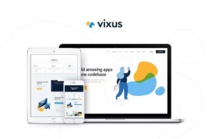 Vixus – Startup & Mobile App WordPress Landing Page Theme