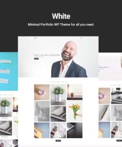 White – Minimal Portfolio WordPress Theme