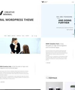 WON Creative Minimal WordPress Theme