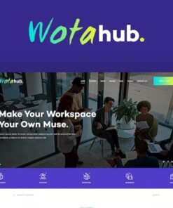 WotaHub – Coworking Space WordPress Theme