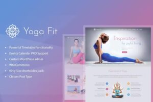 Yoga Fit – Sports & Fitness WordPress Theme